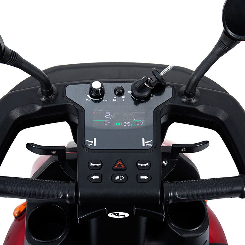 TK-500 Heavy Duty High-Power 4 Wheels All-Terrain Electric Recreational Scooter