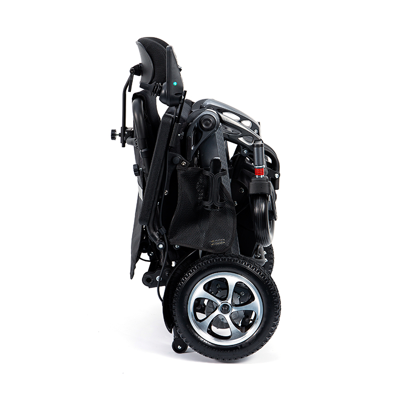 YL-9005 Awtomatikong Folding Remote Control Electric Wheelchair