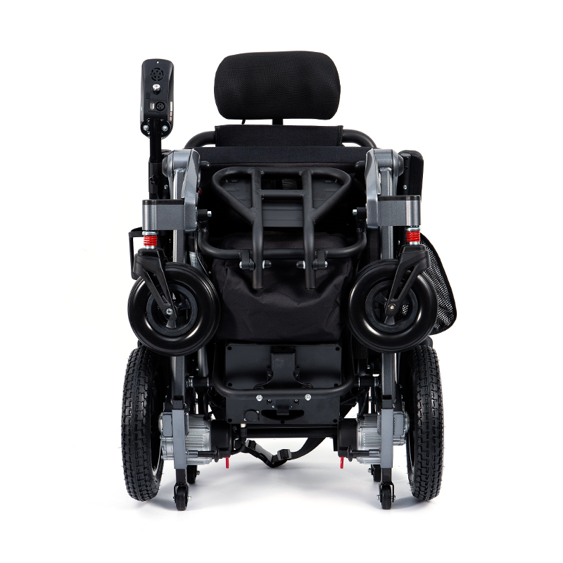 YL-9005 Awtomatikong Folding Remote Control Electric Wheelchair