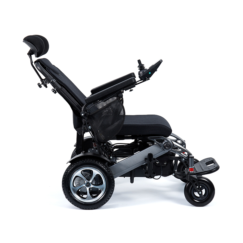 YL-9005 Awtomatikong Folding Remote Control Electric Wheelchair