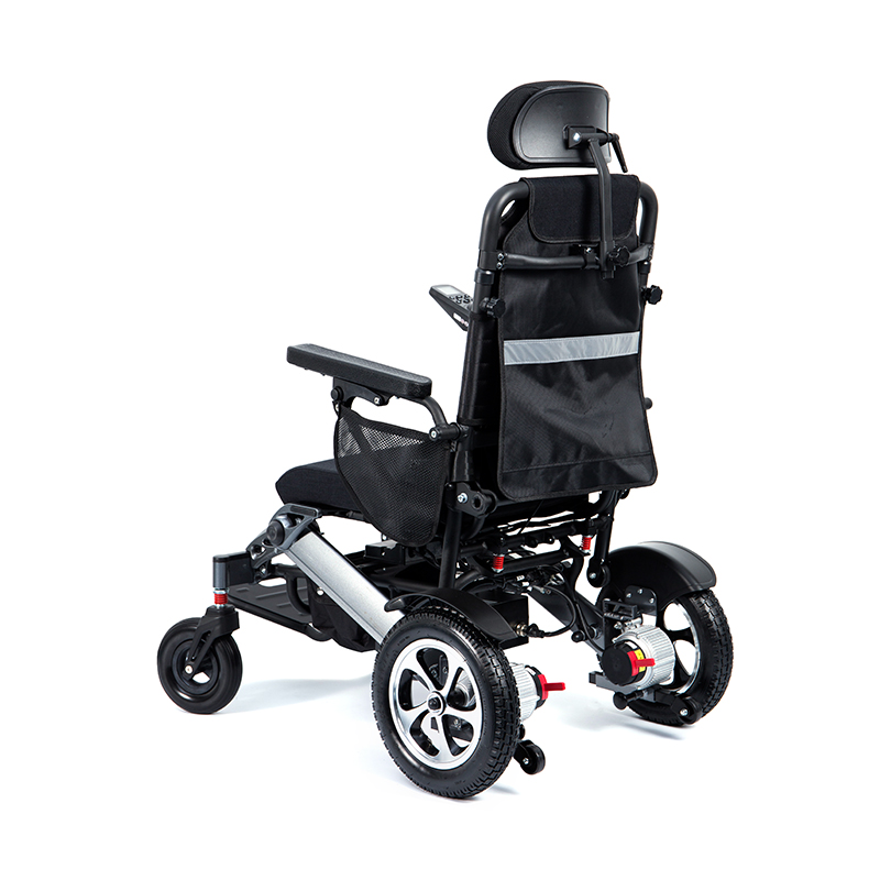 YL-9005 Awtomatikong Folding Remote Control Electric Wheelchair