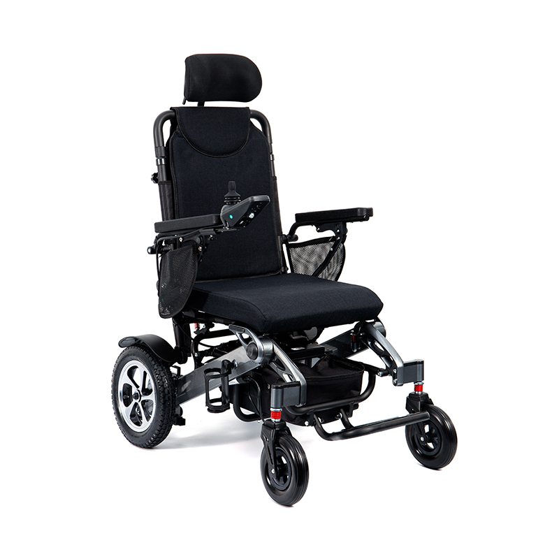 YL-9005 Awtomatikong Folding Remote Control Electric Wheelchair