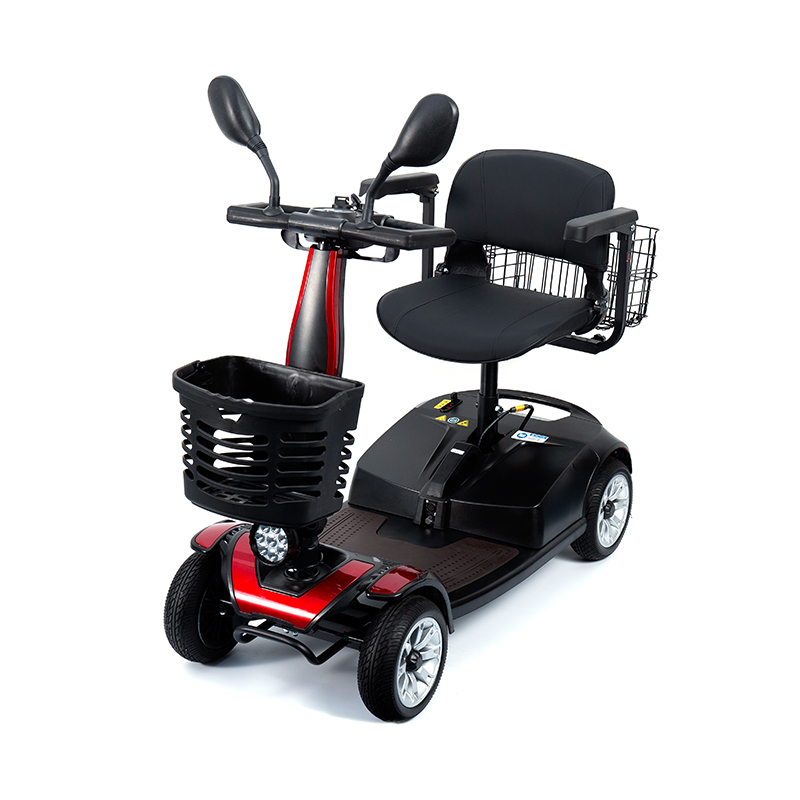 YL-01S 4 Wheel Portable Folding Motorized Mobility Scooter para sa Matatanda