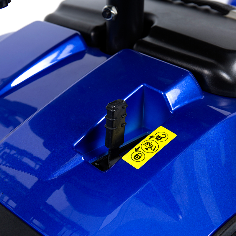 YL-09B Folding 4-Wheel Lightweight Mobility Scooter na may Basket