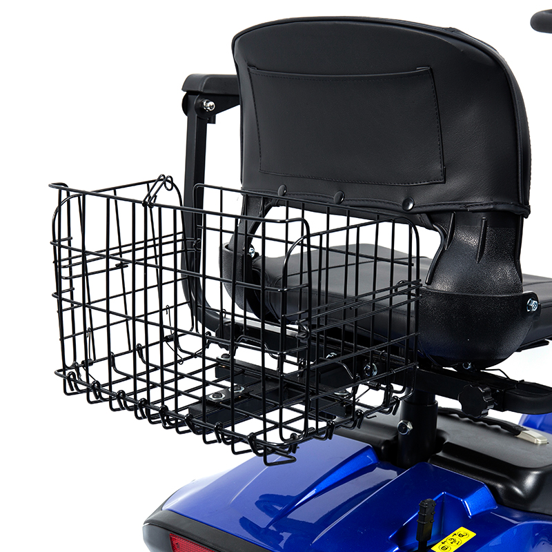 YL-09B Folding 4-Wheel Lightweight Mobility Scooter na may Basket