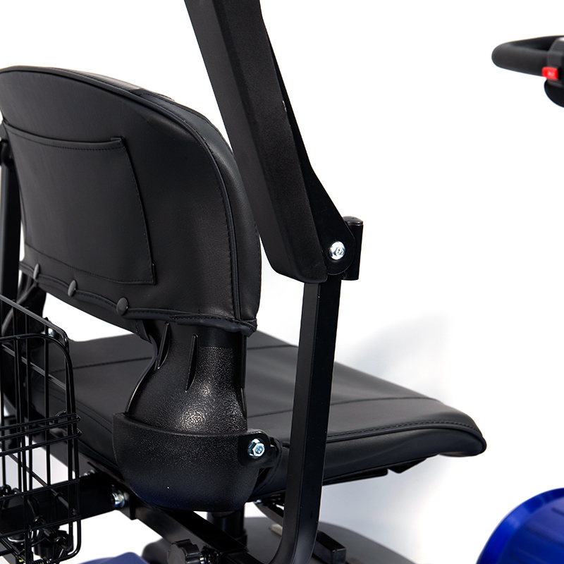 YL-09B Folding 4-Wheel Lightweight Mobility Scooter na may Basket