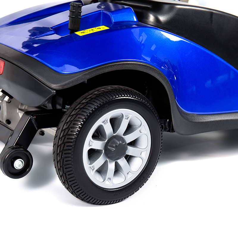 YL-09B Folding 4-Wheel Lightweight Mobility Scooter na may Basket