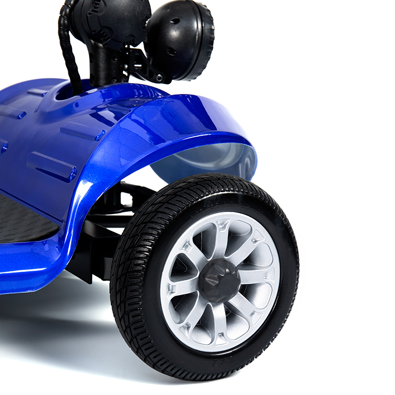 YL-09B Folding 4-Wheel Lightweight Mobility Scooter na may Basket