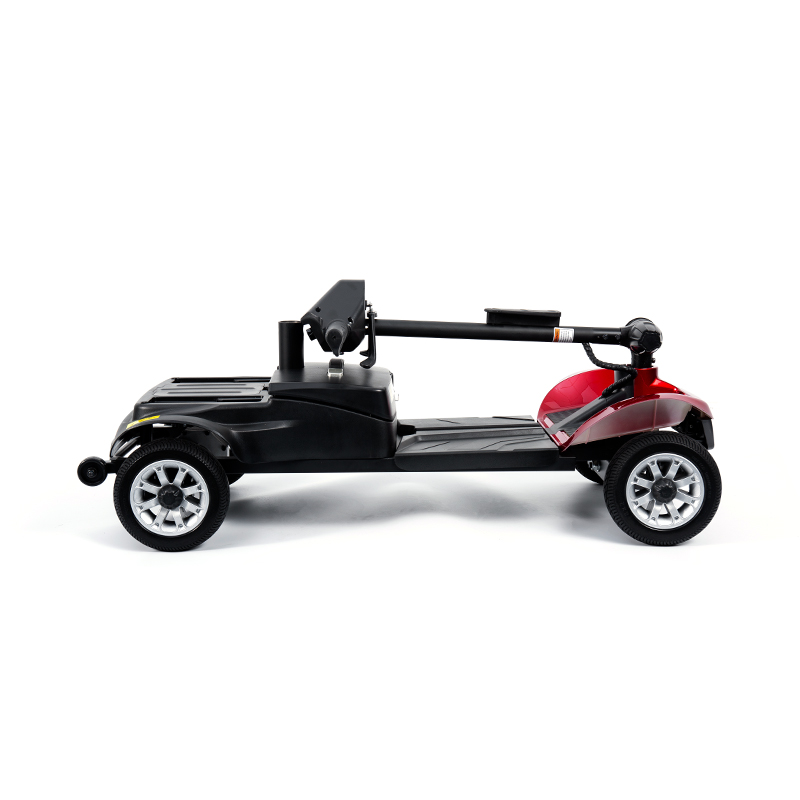 YL-02 Lightweight 4-Wheel Mobility Scooter para sa mga Nakatatanda, Nagtatampok ng 360° Swivel Seat