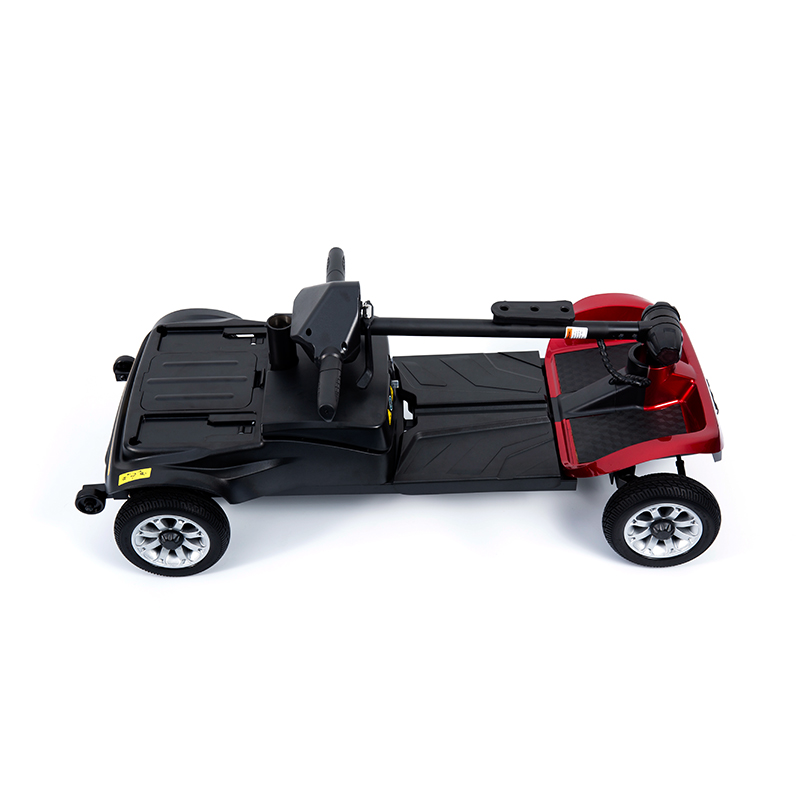 YL-02 Lightweight 4-Wheel Mobility Scooter para sa mga Nakatatanda, Nagtatampok ng 360° Swivel Seat