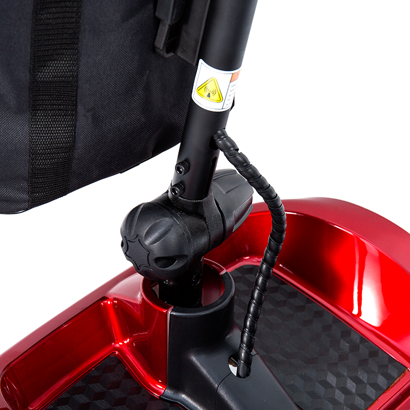 YL-02 Lightweight 4-Wheel Mobility Scooter para sa mga Nakatatanda, Nagtatampok ng 360° Swivel Seat
