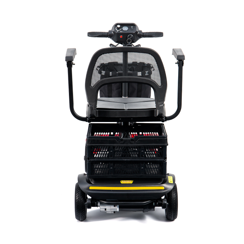 YL-02 Lightweight 4-Wheel Mobility Scooter para sa mga Nakatatanda, Nagtatampok ng 360° Swivel Seat