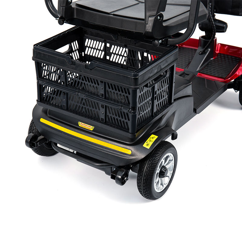 YL-02 Lightweight 4-Wheel Mobility Scooter para sa mga Nakatatanda, Nagtatampok ng 360° Swivel Seat