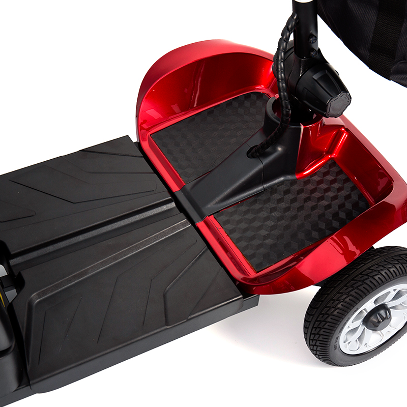 YL-02 Lightweight 4-Wheel Mobility Scooter para sa mga Nakatatanda, Nagtatampok ng 360° Swivel Seat