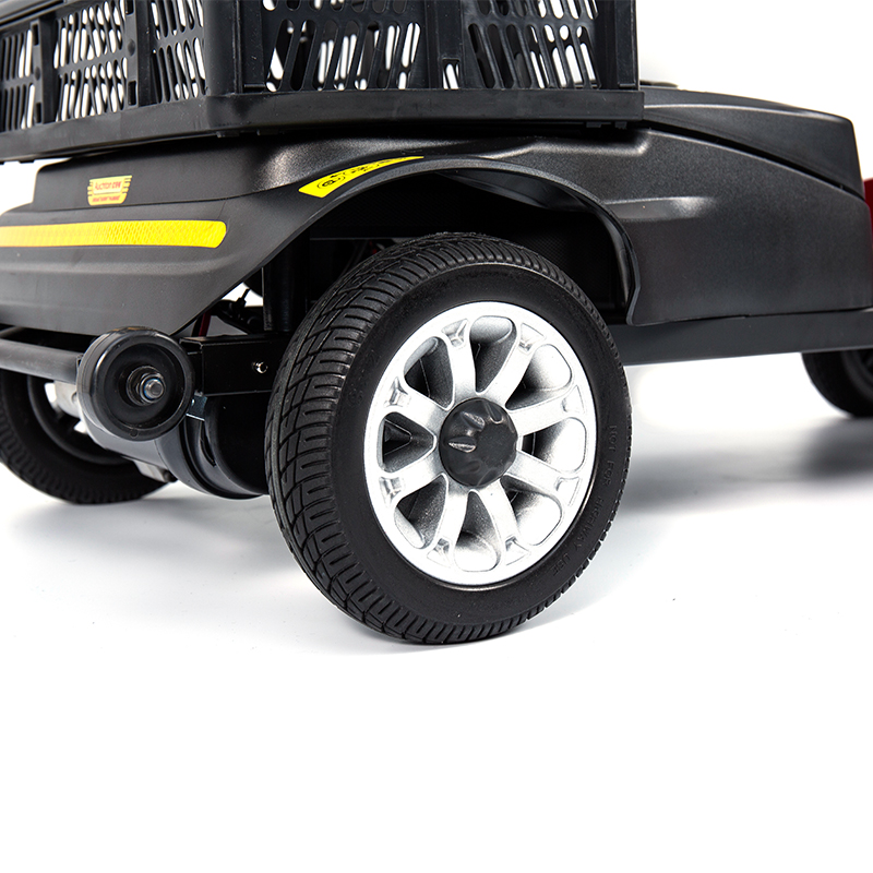 YL-02 Lightweight 4-Wheel Mobility Scooter para sa mga Nakatatanda, Nagtatampok ng 360° Swivel Seat