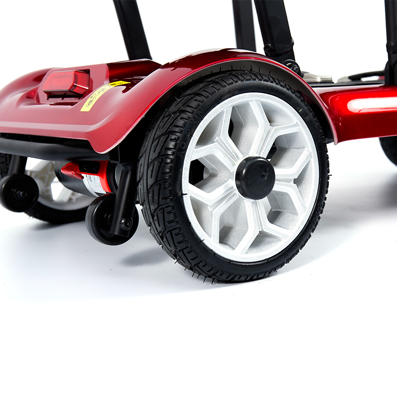 YL-985 4 Wheels Folding Battery Powered Electric Transportation Scooter
