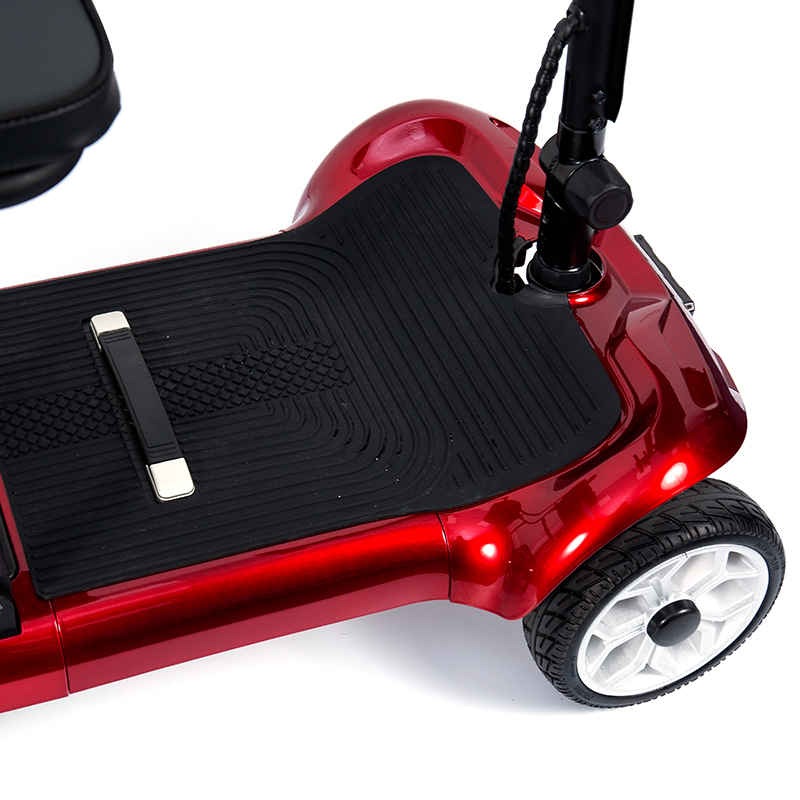 YL-985 4 Wheels Folding Battery Powered Electric Transportation Scooter