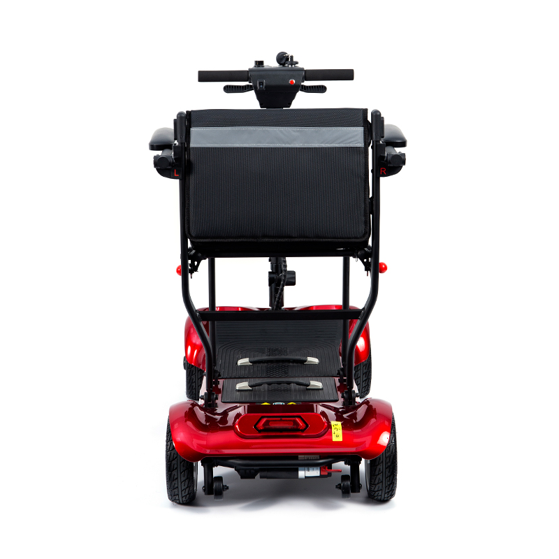 YL-985 4 Wheels Folding Battery Powered Electric Transportation Scooter