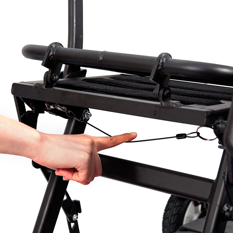 YL-211 4 Wheels Tourist Electric Scooter para sa mga Nakatatanda na may LED Headlight, Basket