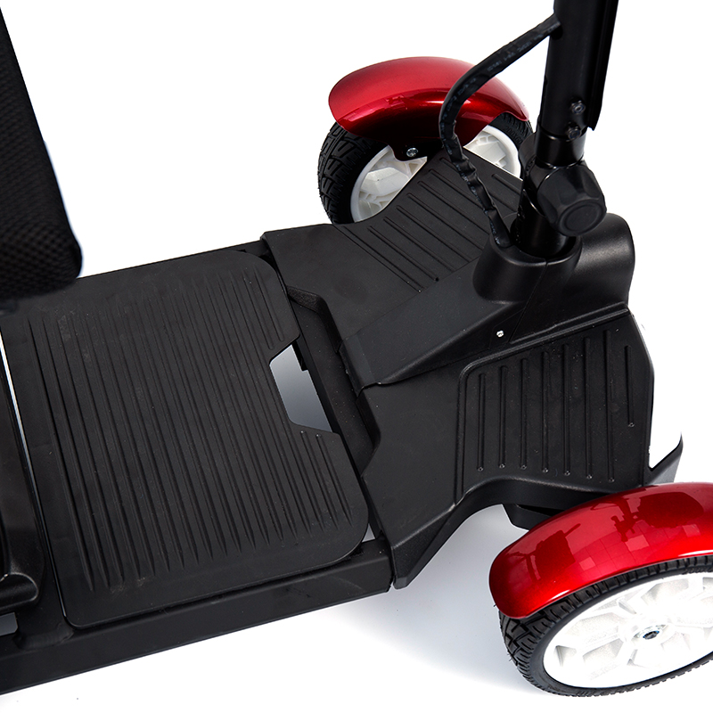 YL-211 4 Wheels Tourist Electric Scooter para sa mga Nakatatanda na may LED Headlight, Basket