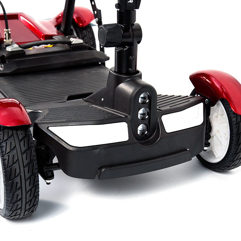 YL-211 4 Wheels Tourist Electric Scooter para sa mga Nakatatanda na may LED Headlight, Basket