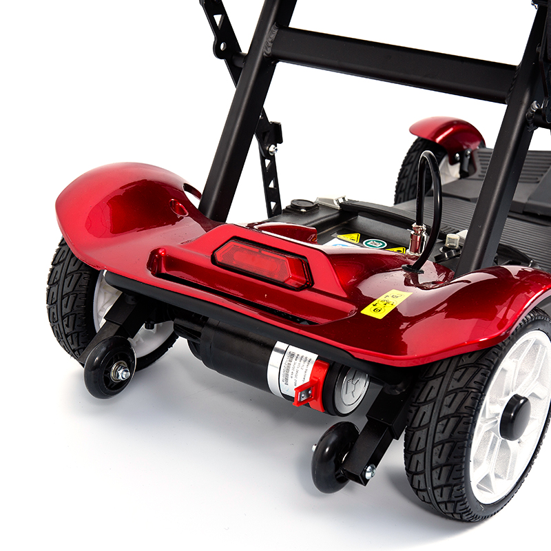 YL-211 4 Wheels Tourist Electric Scooter para sa mga Nakatatanda na may LED Headlight, Basket