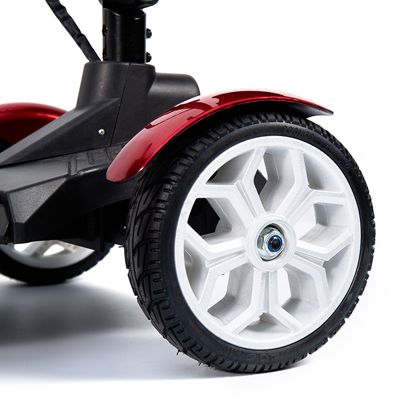 YL-211 4 Wheels Tourist Electric Scooter para sa mga Nakatatanda na may LED Headlight, Basket