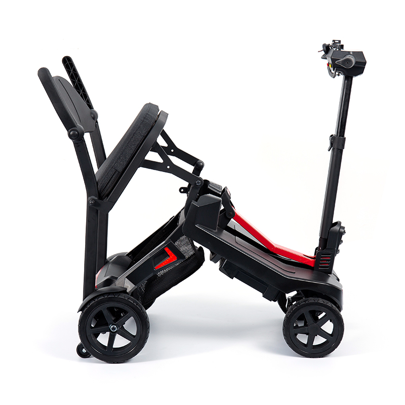 YL-985S 4 Wheels Lightweight Portable Foldable Travel Electric Powered Scooter