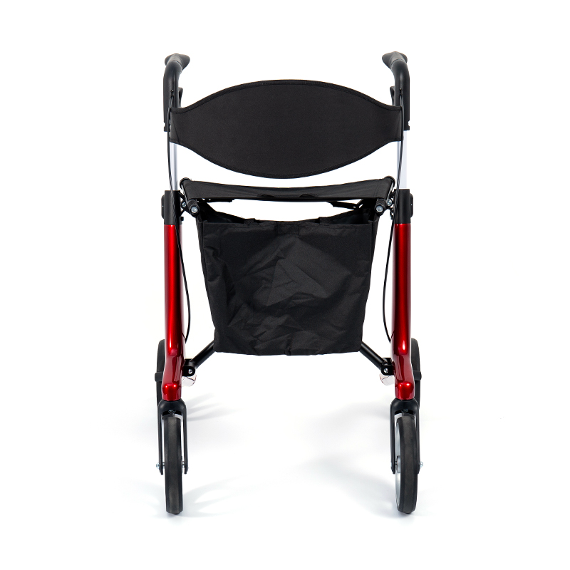 HES-R306 Lightweight Rollator – Natitiklop, TPR Wheels, Naaayos, 150kg na Kapasidad ng Timbang