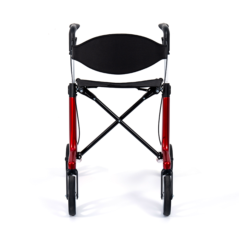 HES-R306 Lightweight Rollator – Natitiklop, TPR Wheels, Naaayos, 150kg na Kapasidad ng Timbang