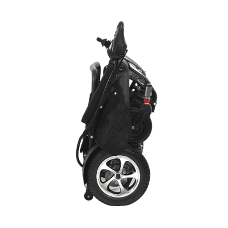 YL-9001 Aluminum Alloy Manual Folding Electric Wheelchair