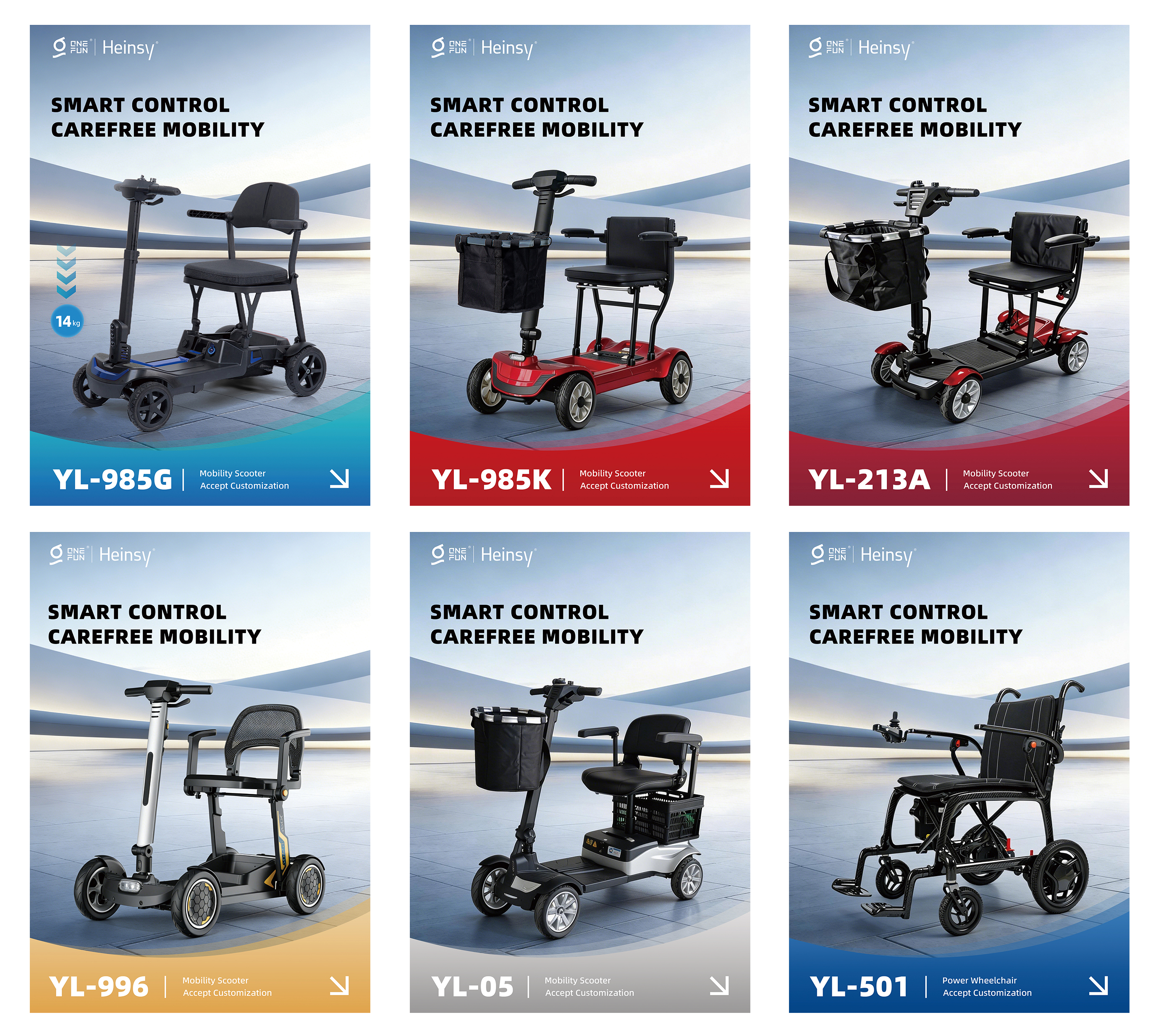 Inilabas ni Heinsy ang Brand-New Electric Mobility Scooter sa 93rd CMEF